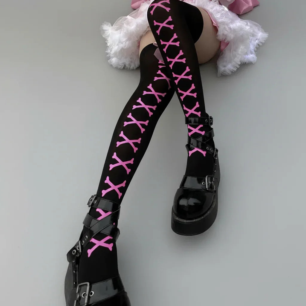 Good Karma Knee Socks - My Aura - myauragoth.com