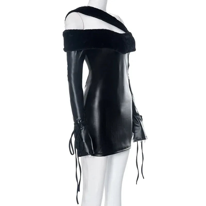 Women's Solid Dress - My Aura - myauragoth.com