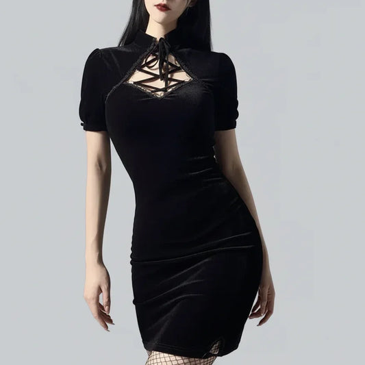 Retro Gothic Dress - My Aura - myauragoth.com