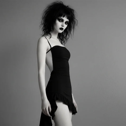 Women's Backless Dress - My Aura - myauragoth.com