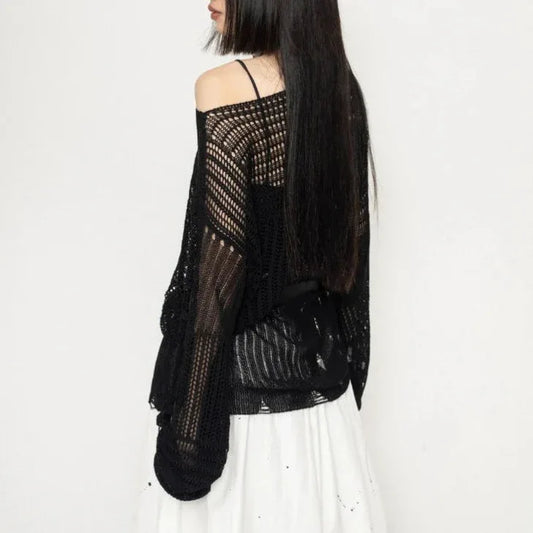 Women's Knitted Sweater - My Aura - myauragoth.com