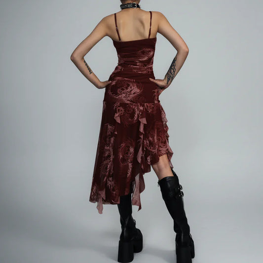 Women's Gothic Dragon Dress - My Aura - myauragoth.com