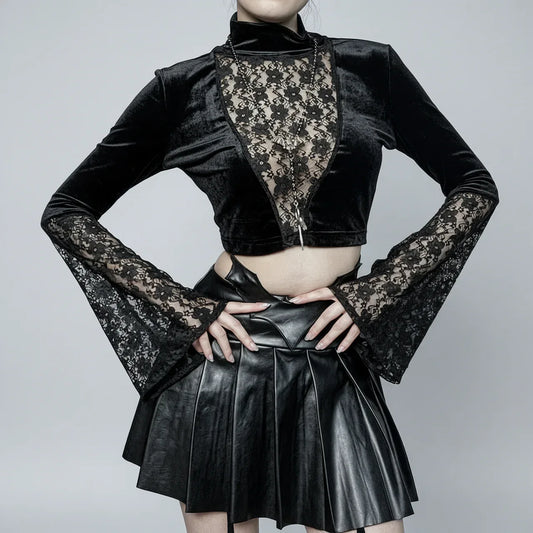 Gothic Long Sleeve Top - My Aura - myauragoth.com