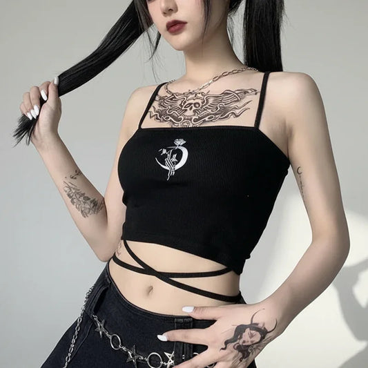 The Burning Crescent Top - My Aura - myauragoth.com