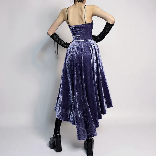 Gothic Velvet Dress - My Aura - myauragoth.com