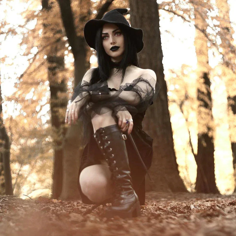 The Bubble Goth Mini Dress - My Aura - myauragoth.com