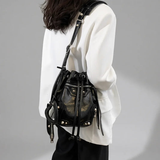 Women's Bucket Bag - My Aura - myauragoth.com