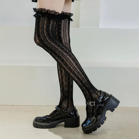 Women's Lolita Socks - My Aura - myauragoth.com