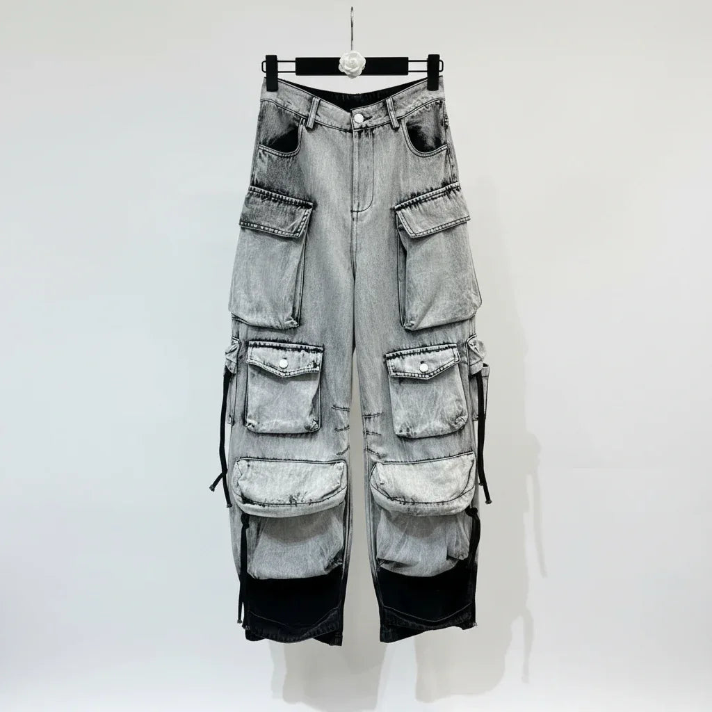 Women's Denim Pants - My Aura - myauragoth.com