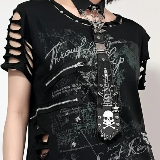 Unisex Gothic Tie - My Aura - myauragoth.com