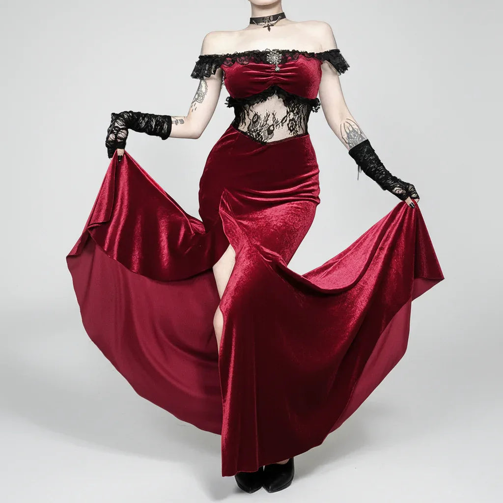 Women's Gothic Party Dress - My Aura - myauragoth.com