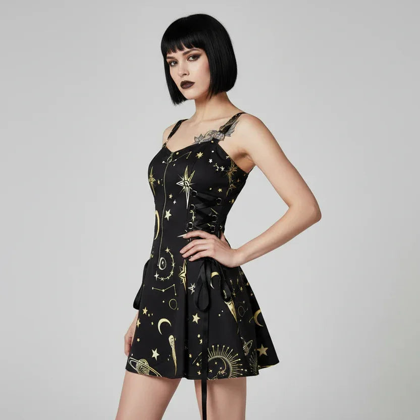 Celestial Moon Dress - My Aura - myauragoth.com