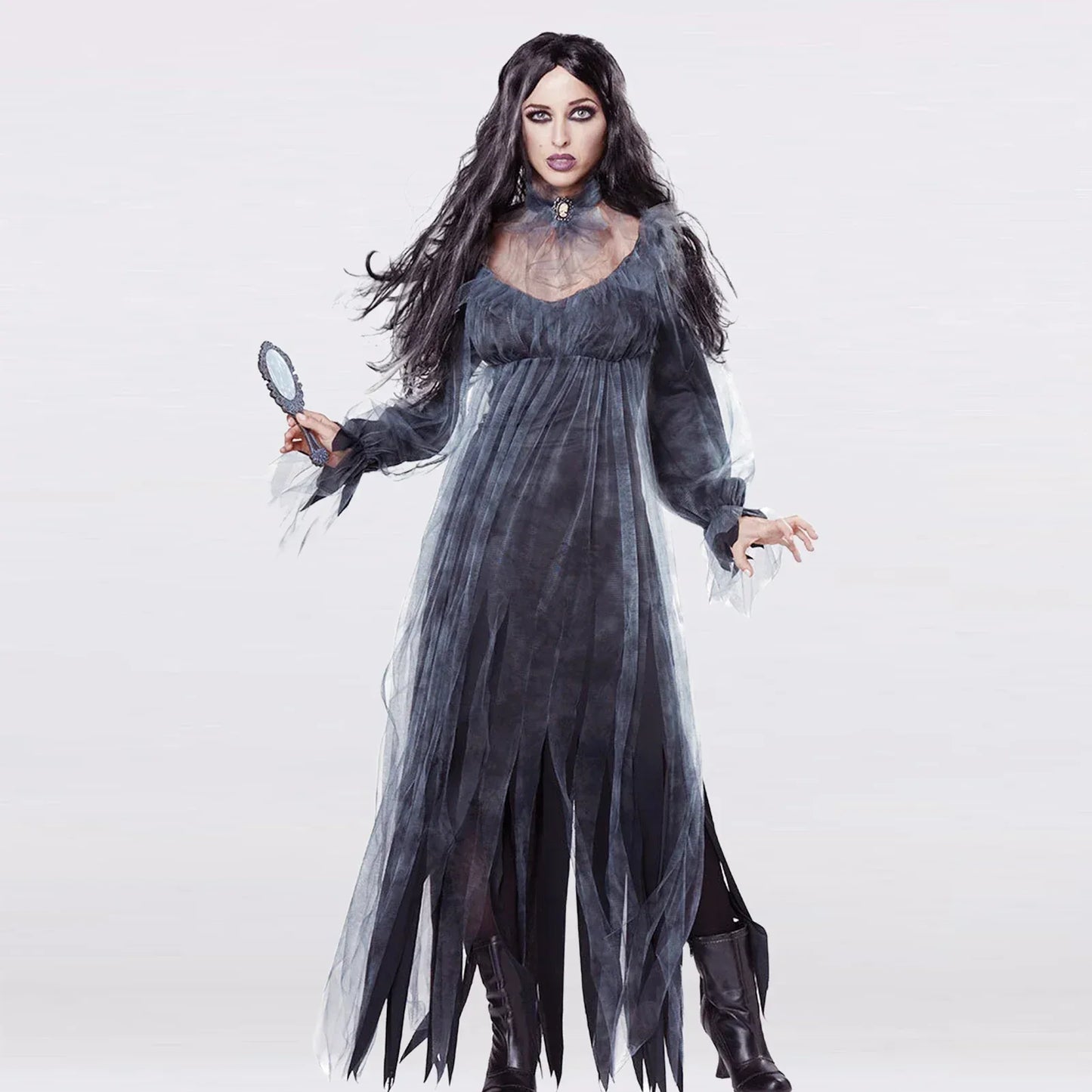 Gothic Maxi Dress - My Aura - myauragoth.com