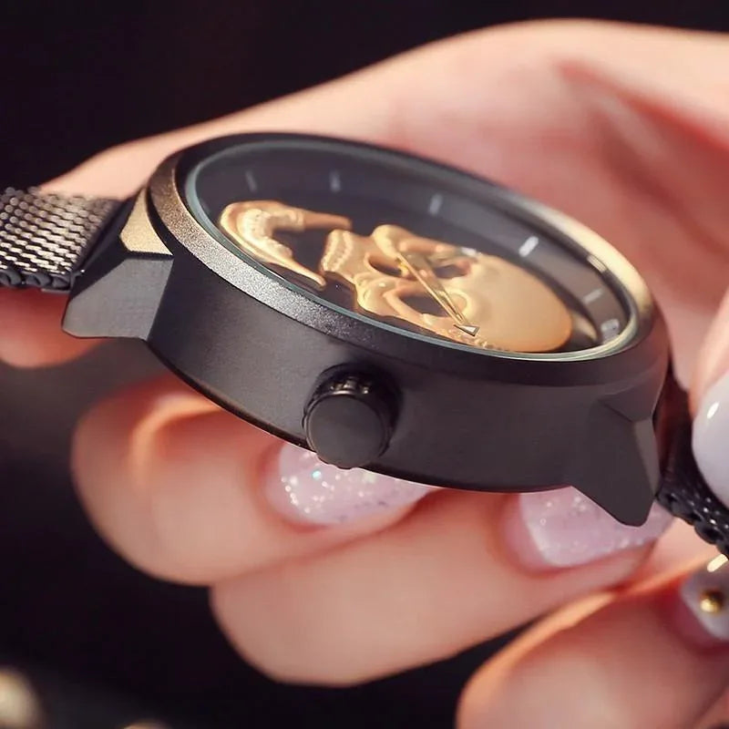 Unisex 3d Skull Watch - My Aura - myauragoth.com