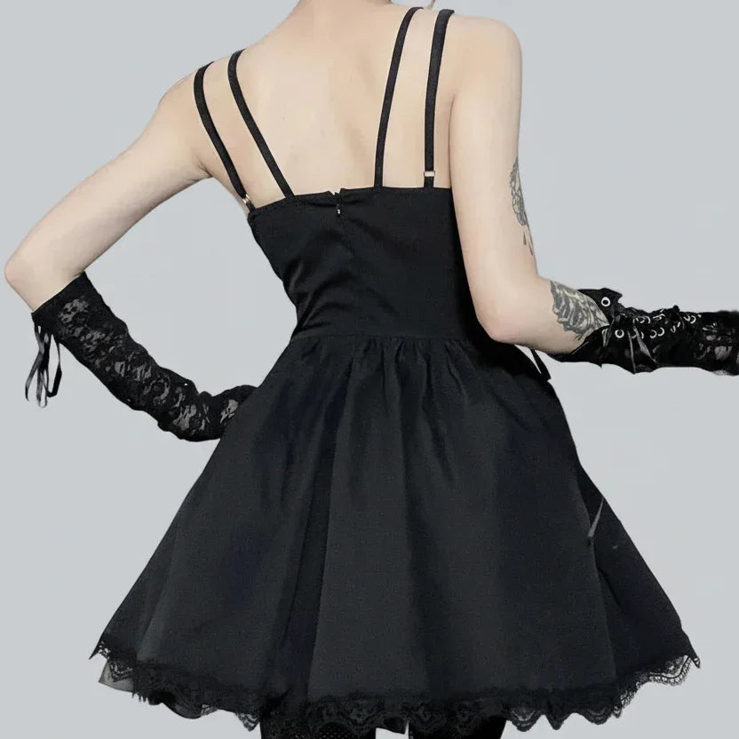 Gothic Night Rose Dress - My Aura - myauragoth.com