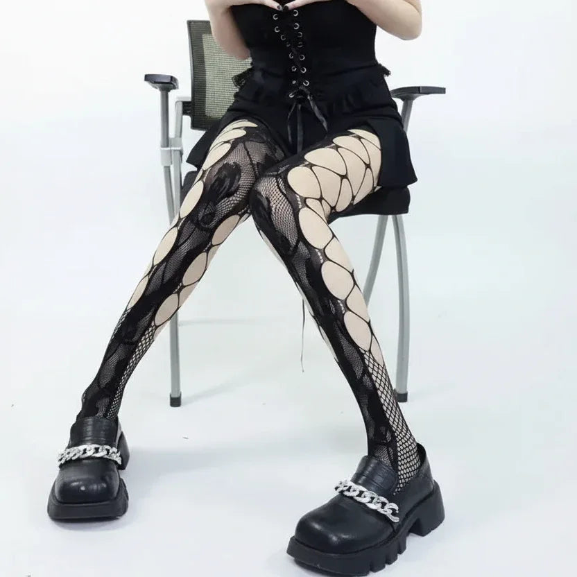 Women's Lolita Tights - My Aura - myauragoth.com
