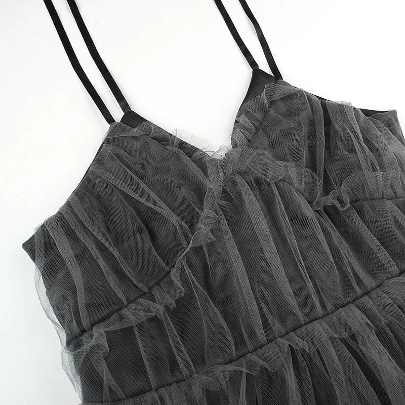 Gothic Mesh Dress - My Aura - myauragoth.com