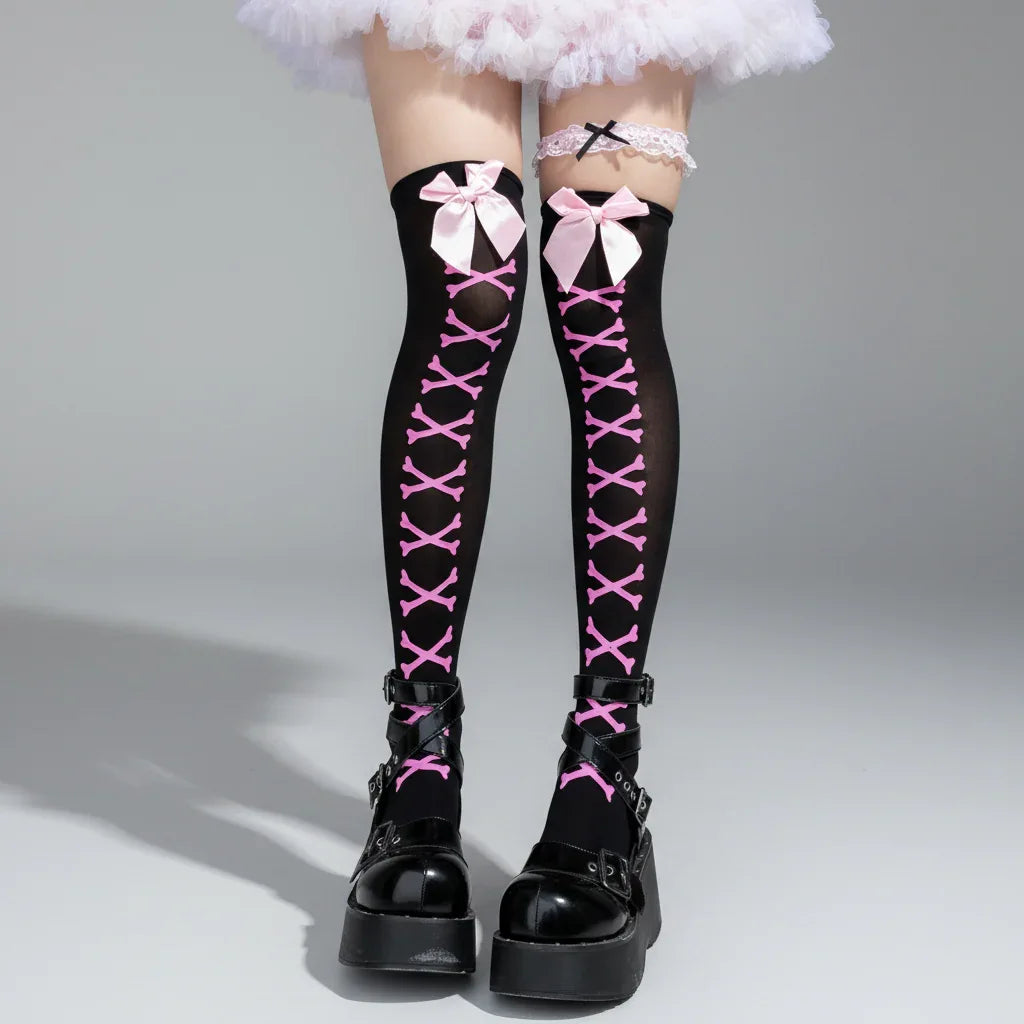 Good Karma Knee Socks - My Aura - myauragoth.com