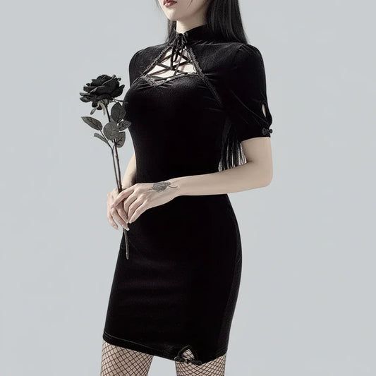 Retro Gothic Dress - My Aura - myauragoth.com