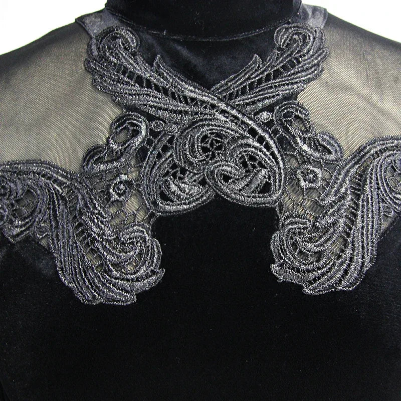 The Black Vamp Dress - My Aura - myauragoth.com