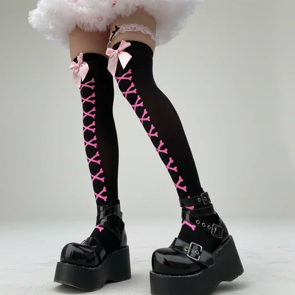 Good Karma Knee Socks - My Aura - myauragoth.com