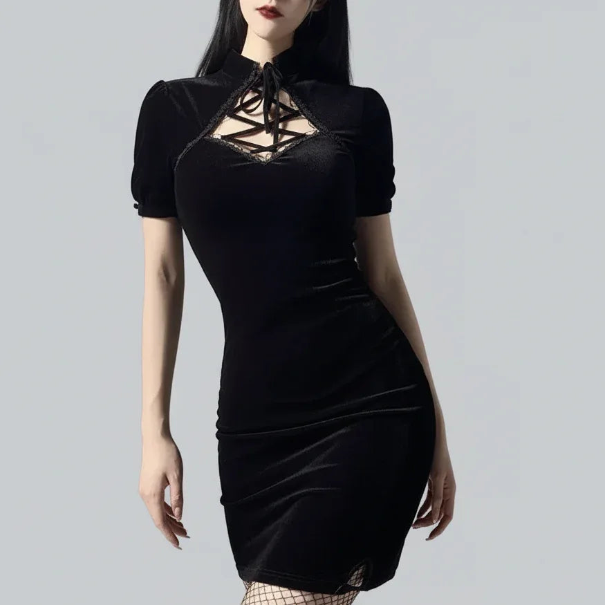 Retro Gothic Dress - My Aura - myauragoth.com