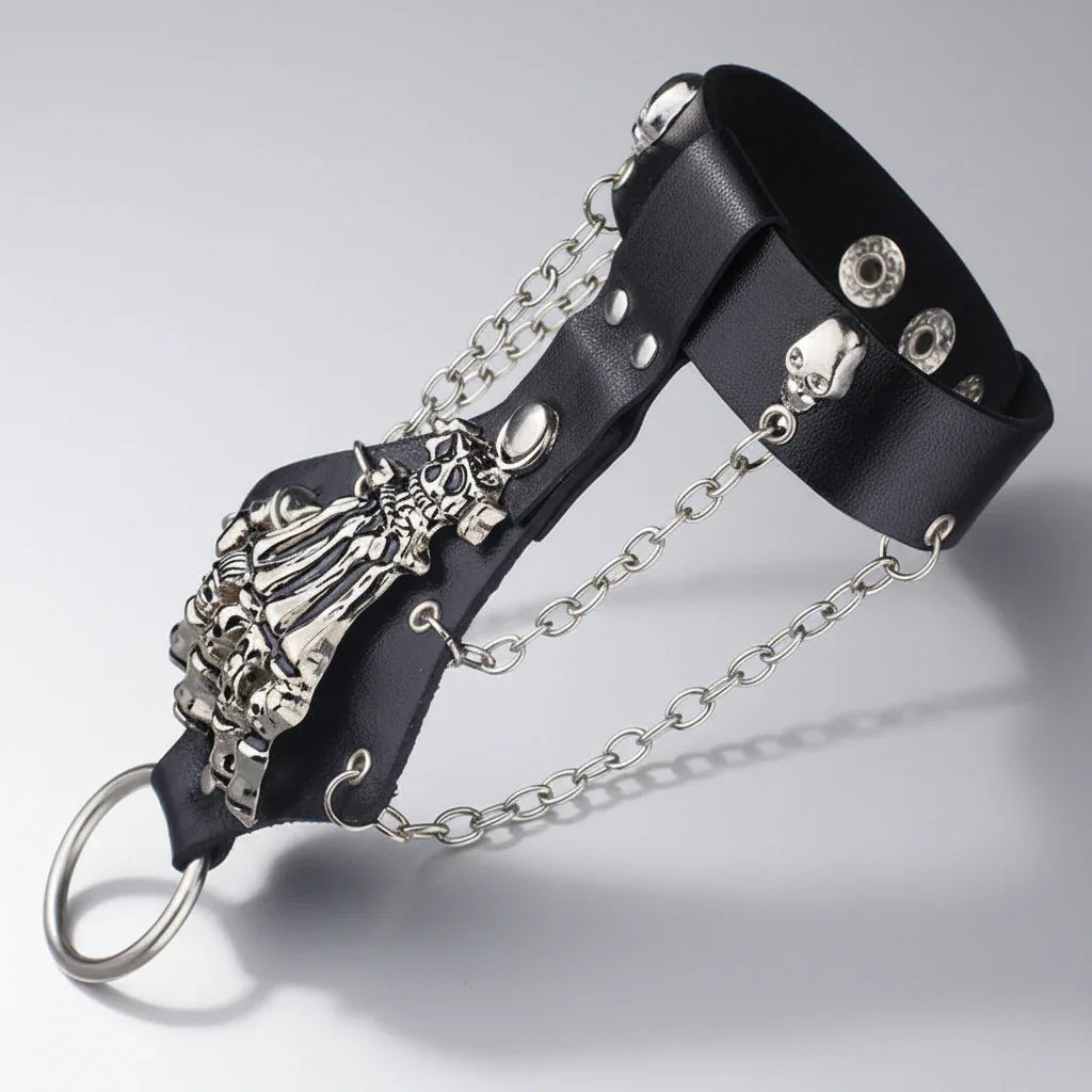 Unisex Skull Hand Glove - My Aura - myauragoth.com