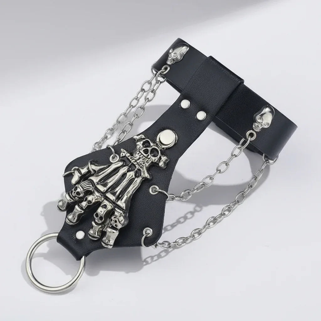 Unisex Skull Hand Glove - My Aura - myauragoth.com