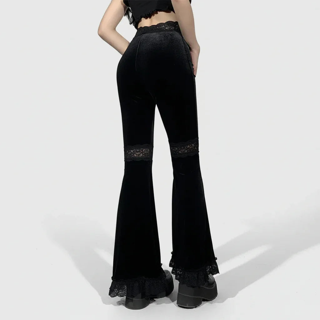 Women's Flared Pants - My Aura - myauragoth.com
