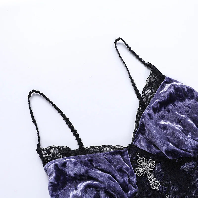 Gothic Velvet Dress - My Aura - myauragoth.com