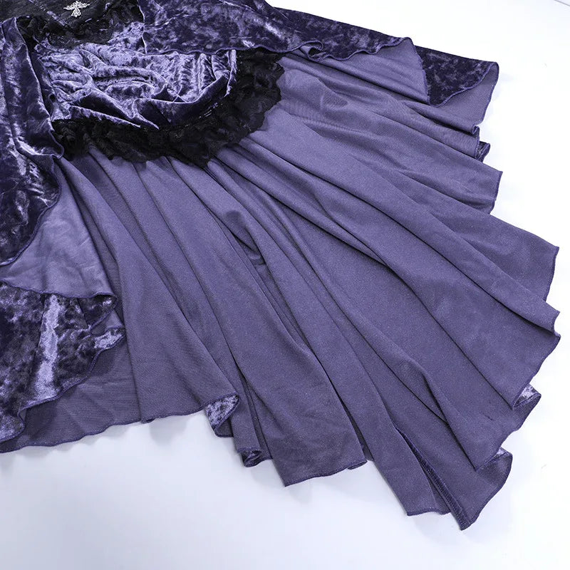 Gothic Velvet Dress - My Aura - myauragoth.com