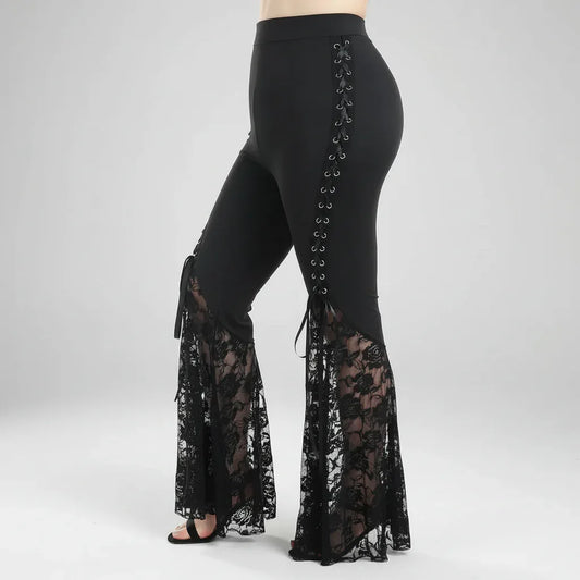 Gothic Flare Pants - My Aura - myauragoth.com
