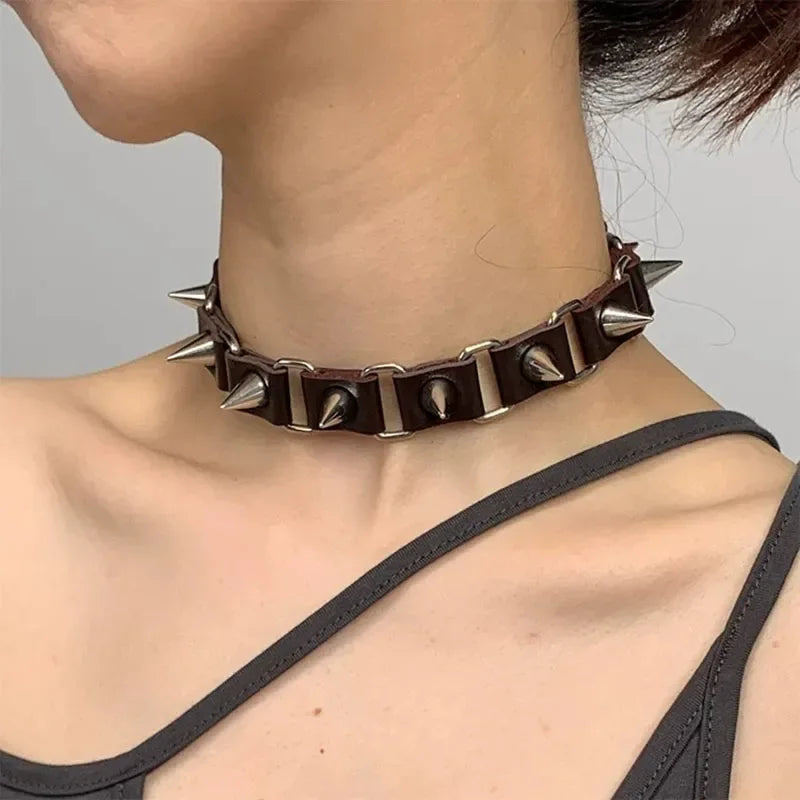 Spike Choker - My Aura - myauragoth.com