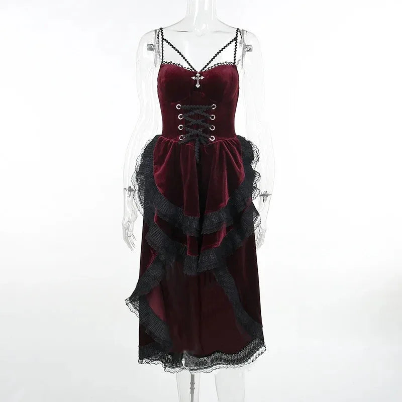 Gothic Vintage Dress - My Aura - myauragoth.com