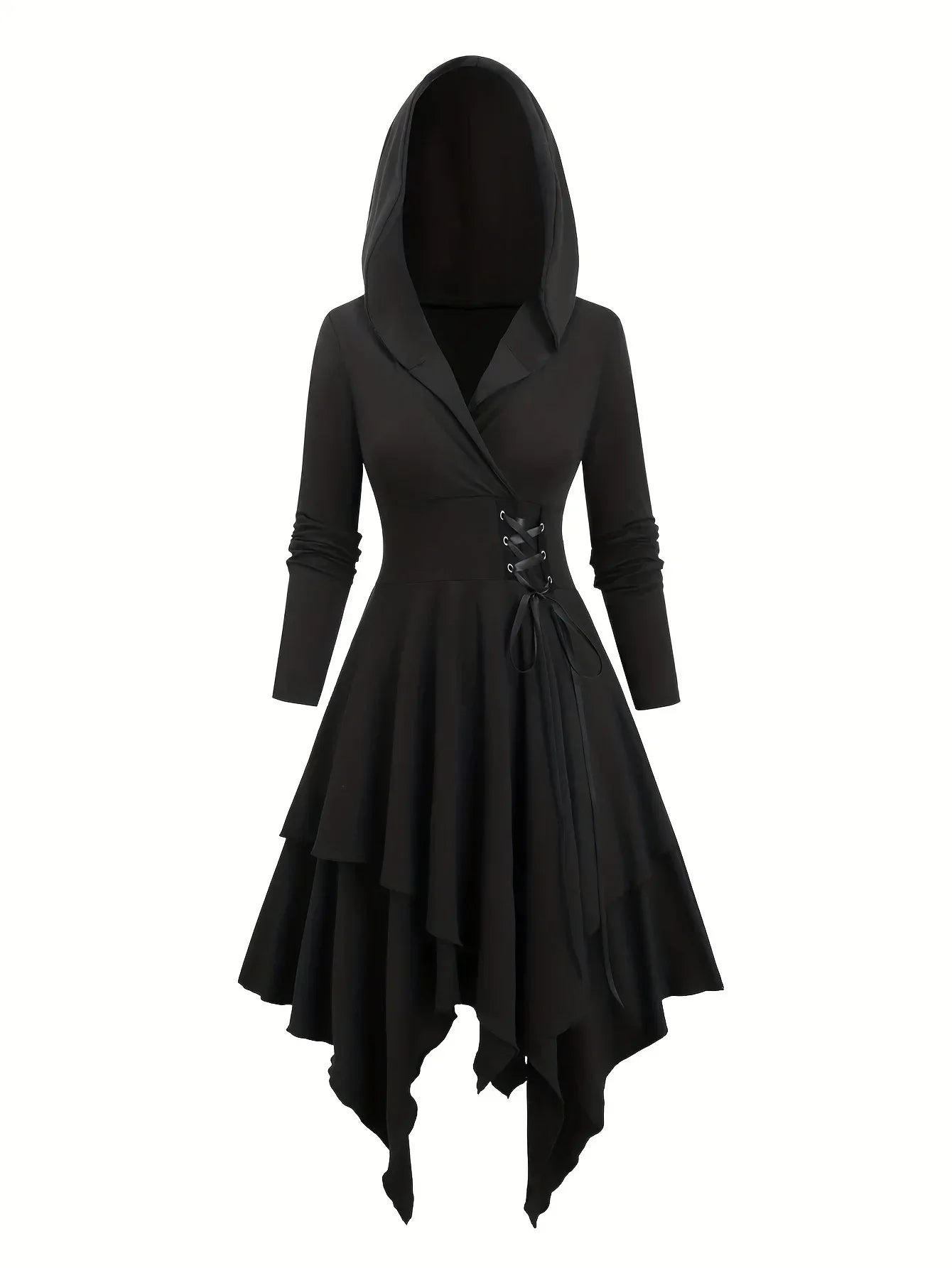 Women's Gothic Hooded Dress - My Aura - myauragoth.com