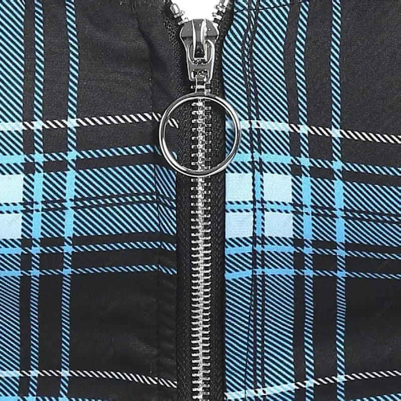 Gothic Plaid Dress - My Aura - myauragoth.com