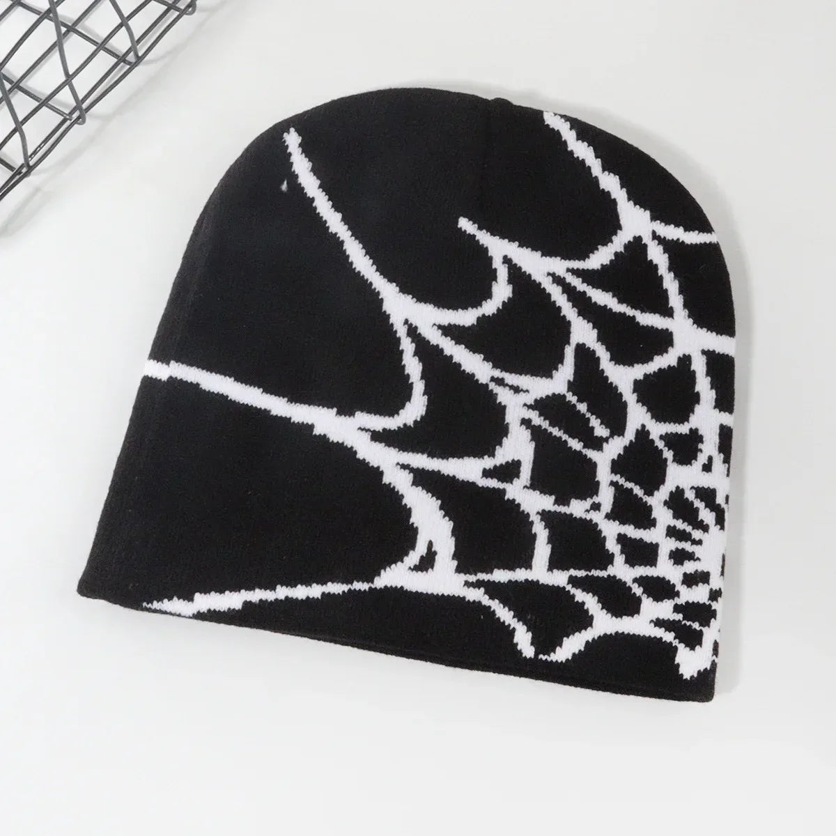 Spider Web Beanie - My Aura - myauragoth.com