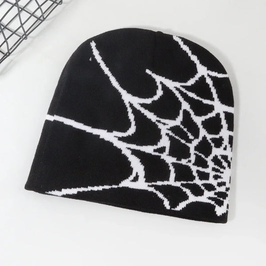 Spider Web Beanie - My Aura - myauragoth.com