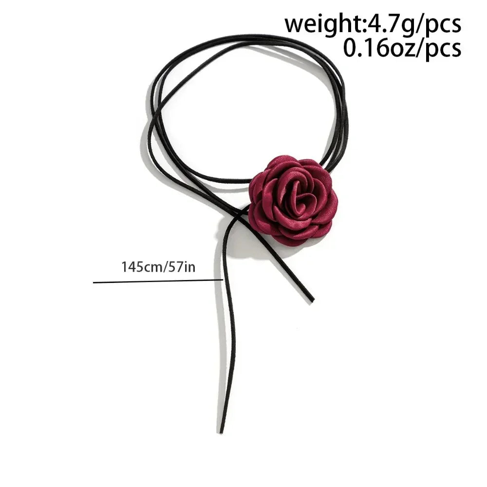 Gothic Rose Choker - My Aura - myauragoth.com