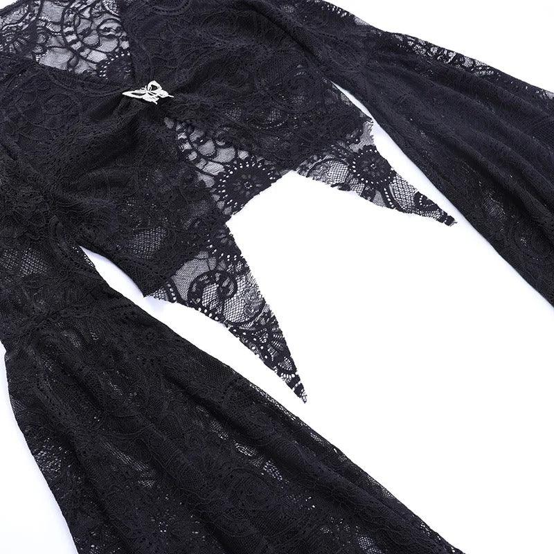 Women's Gothic Crop Top - My Aura - myauragoth.com