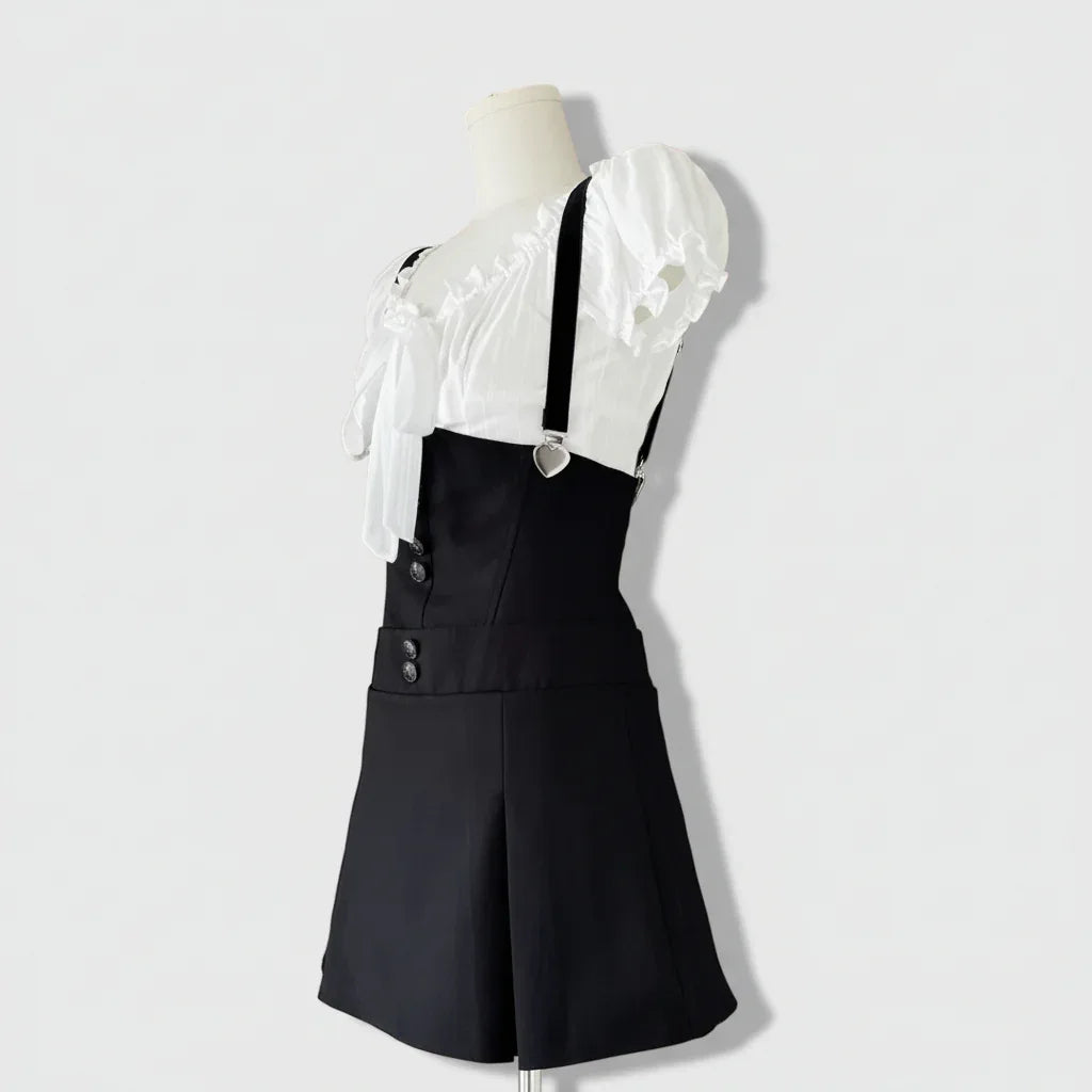 Women's Skirt and Blouse Set Dress - My Aura - myauragoth.com