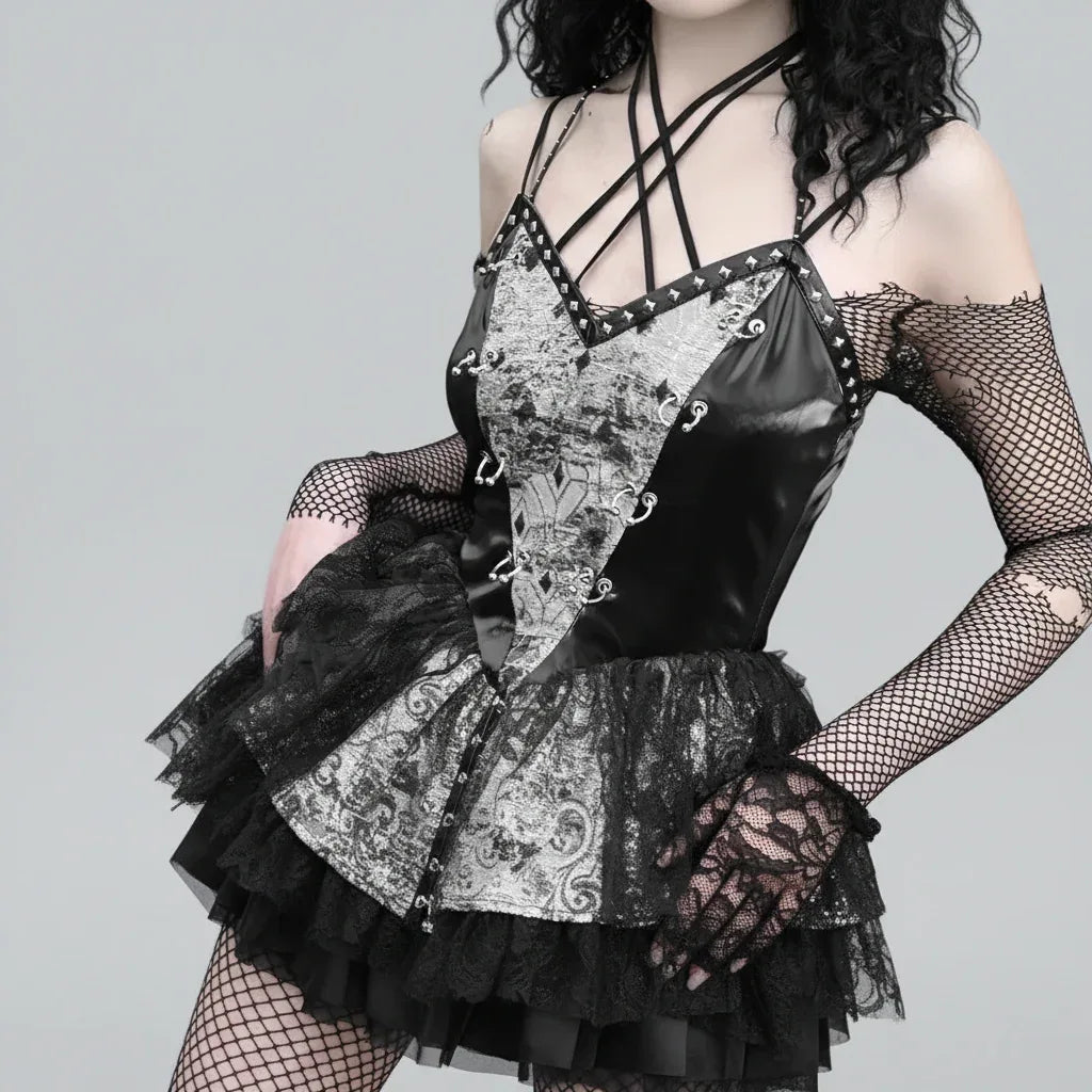Gothic Party Dress - My Aura - myauragoth.com