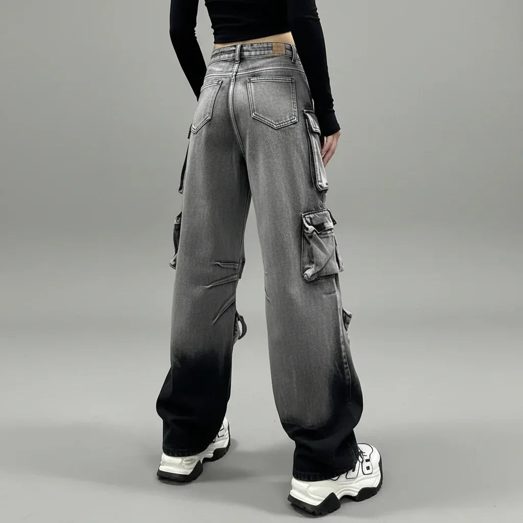 Women's Denim Pants - My Aura - myauragoth.com