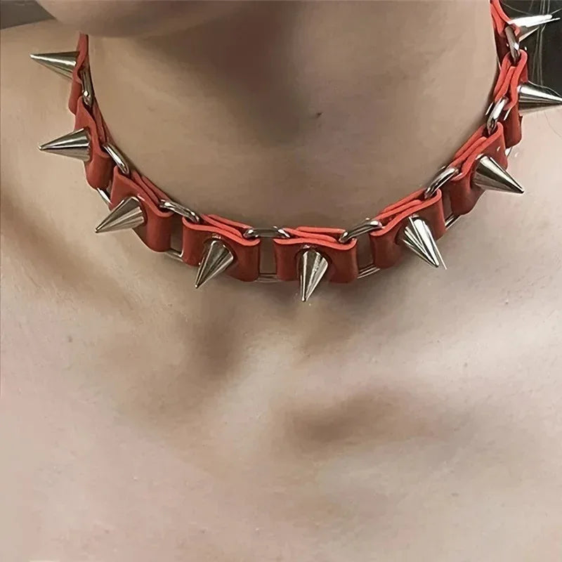 Spike Choker - My Aura - myauragoth.com