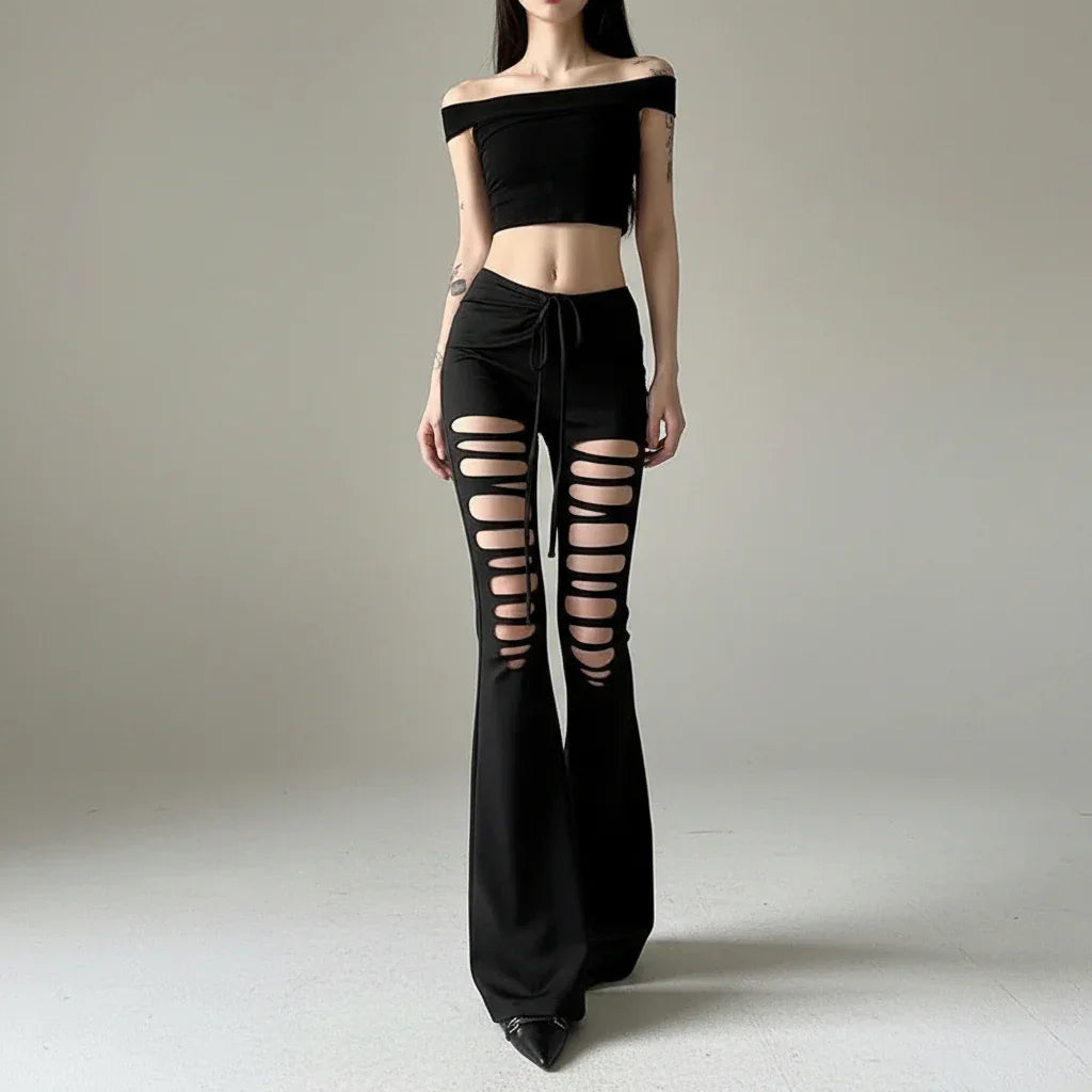 Women's Lolita Pants - My Aura - myauragoth.com