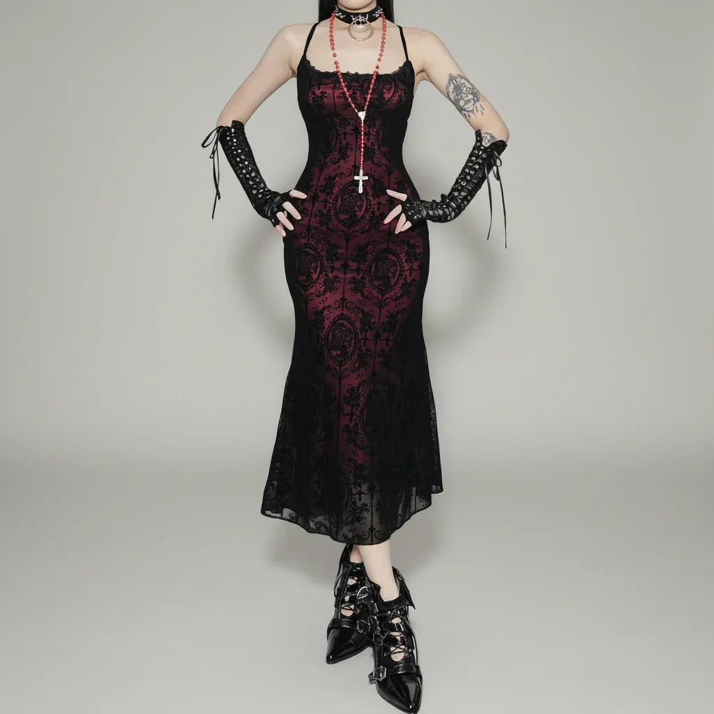 Elegant Gothic Dress - My Aura - myauragoth.com