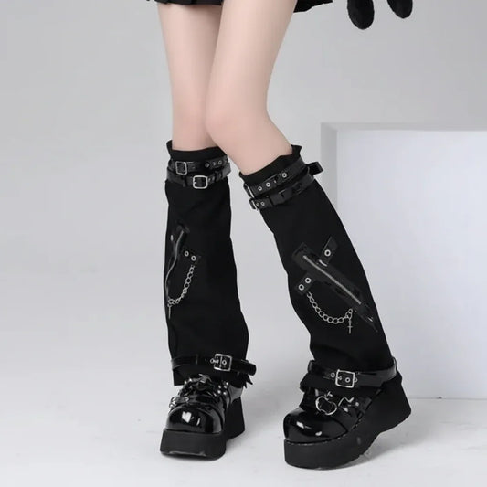 Women's Punk Style Leg Warmers - My Aura - myauragoth.com