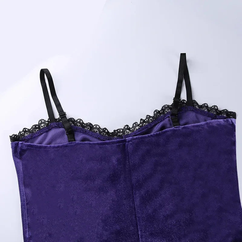 Women's Velvet Dress - My Aura - myauragoth.com