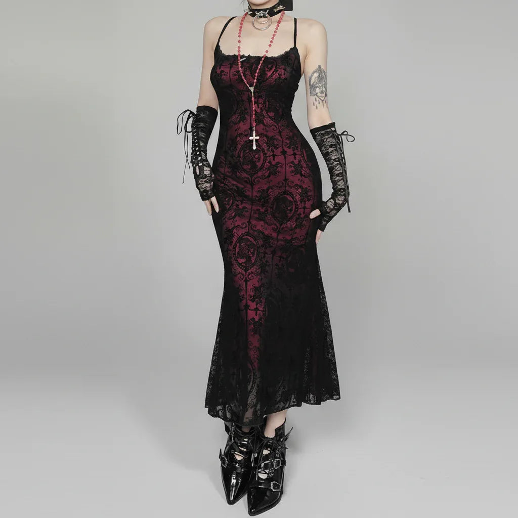 Elegant Gothic Dress - My Aura - myauragoth.com