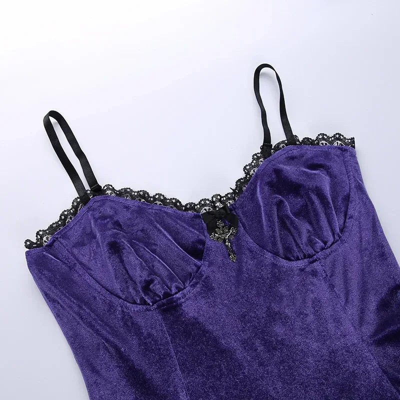 Women's Velvet Dress - My Aura - myauragoth.com